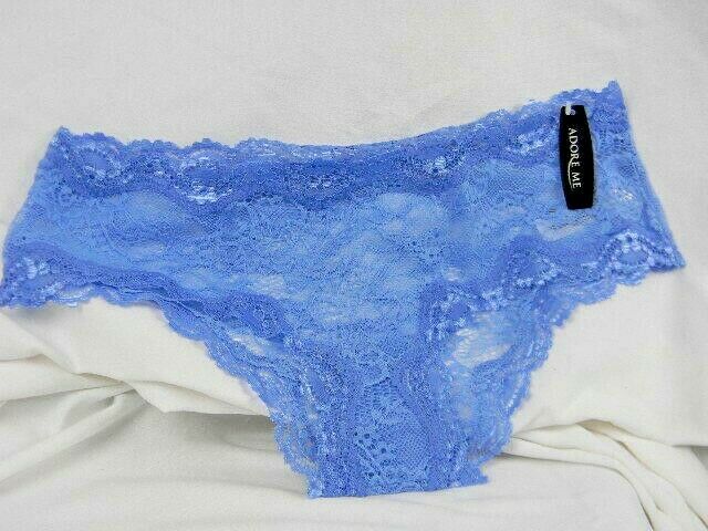 ADORE ME Provence Blue Women's Lace Panties Size Small CO-9918355