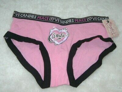 Candie's Pink Bikini Panties Size L NWT