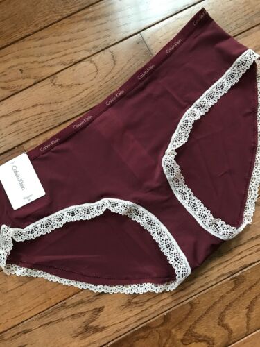 NWT Calvin Klein Women's Smooth Hipster Panties Underwear size M