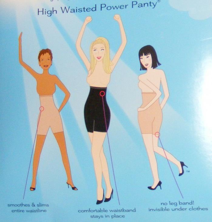 Spanx Higher Power High Waisted Panty Slimming Smoothing Dance Performance