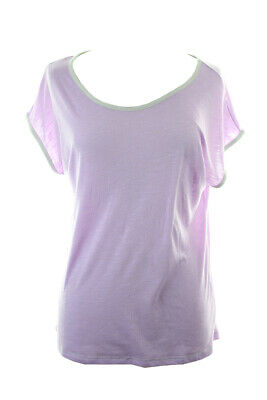 Jenni New Lilac Glow Short-Sleeve Sleep Shirt M $24.5