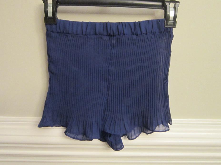 NWT PINS and NEEDLES Shorts Sapphire Blue Sleep Shorts Sz XS ANTHROPOLOGIE