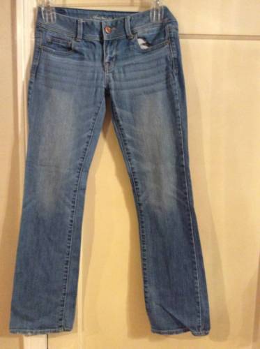 AMERICAN EAGLE SLIM BOOT SIZE 4 STRETCH WOMENS JEANS AE