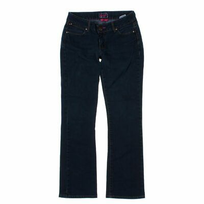 Wrangler Girls  Premium Patch Jeans, size JR 9,  blue/navy,  cotton, polyester