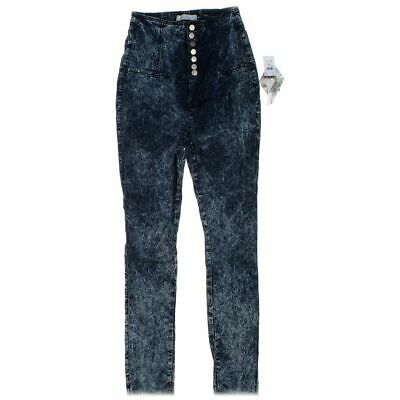 Crave Fame Girls Casual Jeans, size JR 5,  blue/navy,  cotton, polyester, rayon