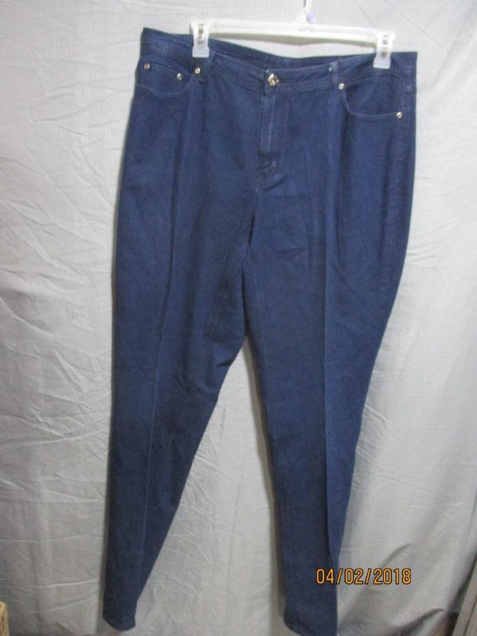 Ashley Stewart women's plus sz 16 TALL jeans  inseam 36 in.