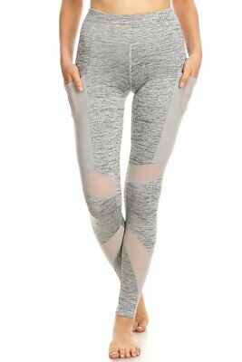 Women's High Waist Yoga Pants with mesh Pockets
