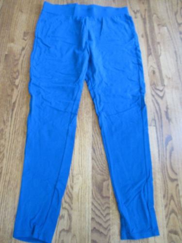 Wendy Williams Essential Knit Legging BLUE sz XL nwot