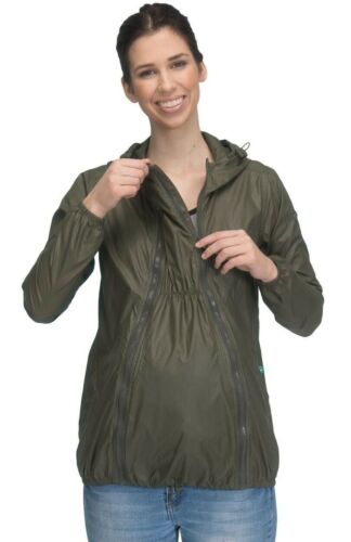 Modern Eternity Spring WATERPROOF MATERNITY Pregancy Rain JACKET 3 In 1 Sz M-30