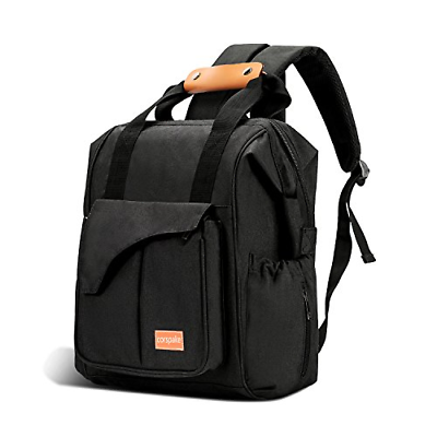 Baby Diaper Bag Backpack Large Capacity Multi-Function Nappy Travel Waterproof 2