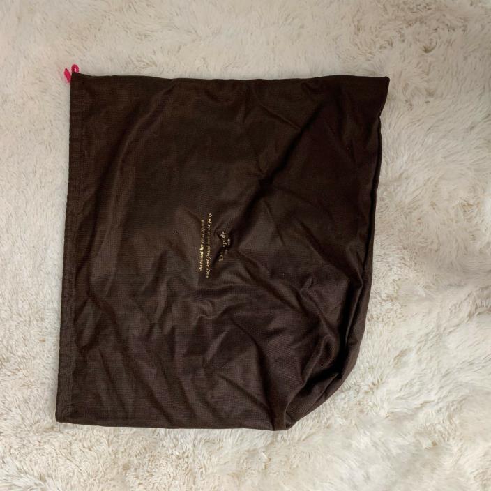 Kate Spade New York Brown Dust Bag for Purse 19x17 inches Cover Protect