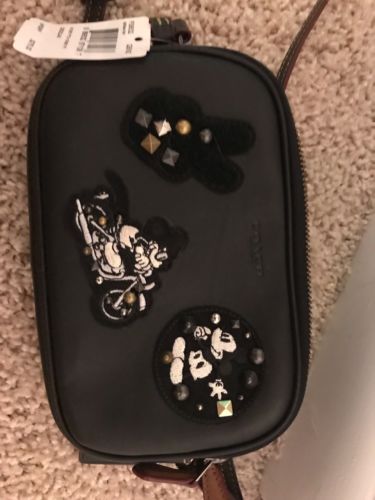 Authentic Coach Mickey Mouse Pouch