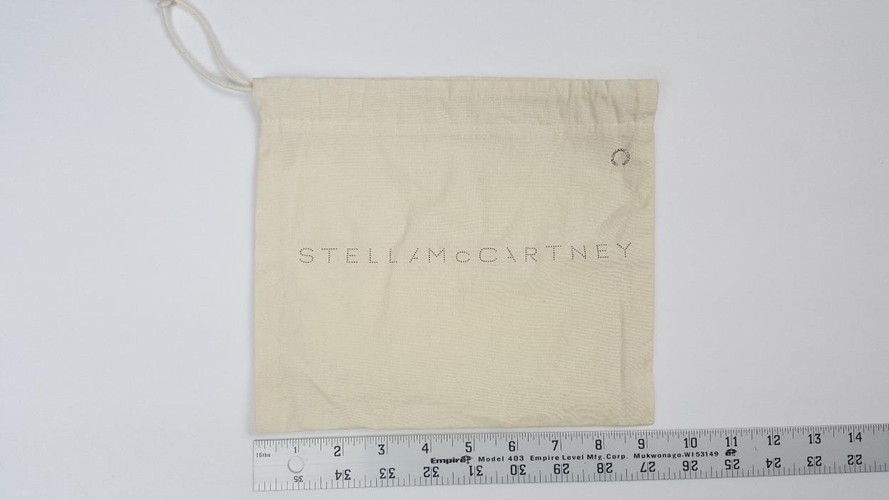 Stella McCartney Ivory Travel Storage Dust Bag 100% Organic Cotton 9