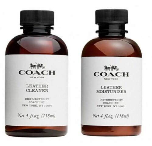 AUTHENTIC COACH LEATHER CLEANER & MOISTURIZER 4 FL.OZ.118 ML FREE SHIPPING