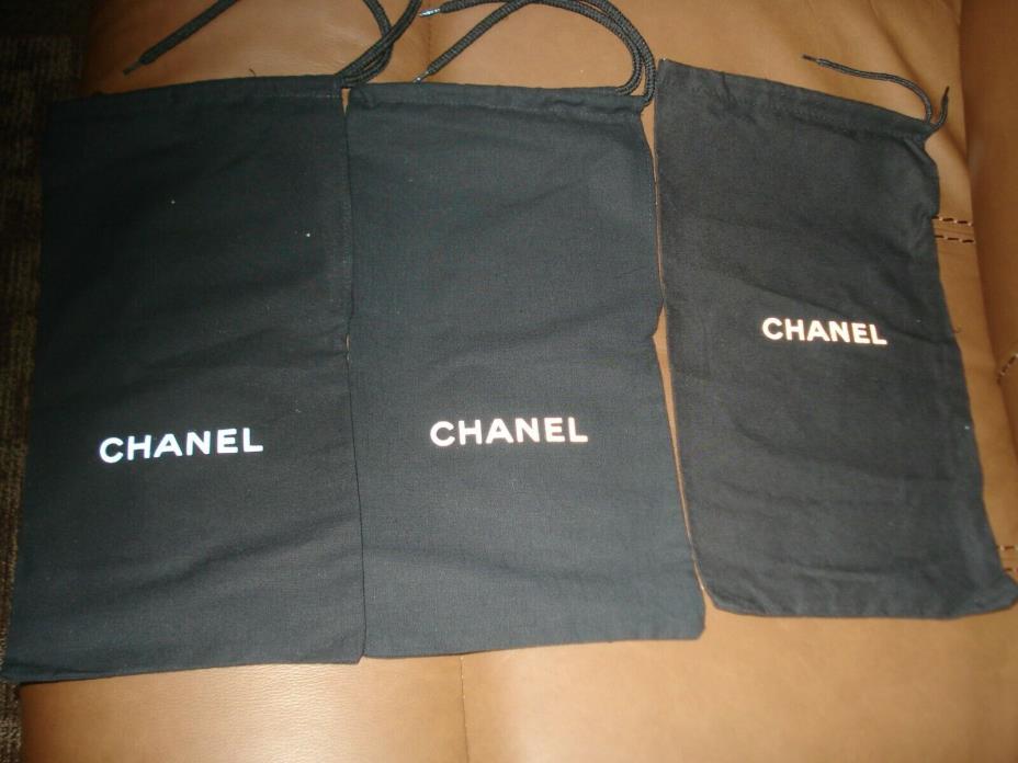 3 Chanel Handbag WOC dust bag sleeper cover storage anything protector