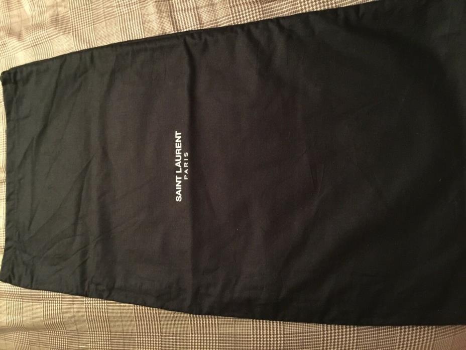 Authentic new Saint Lauren Large dust bag Sz 26/15