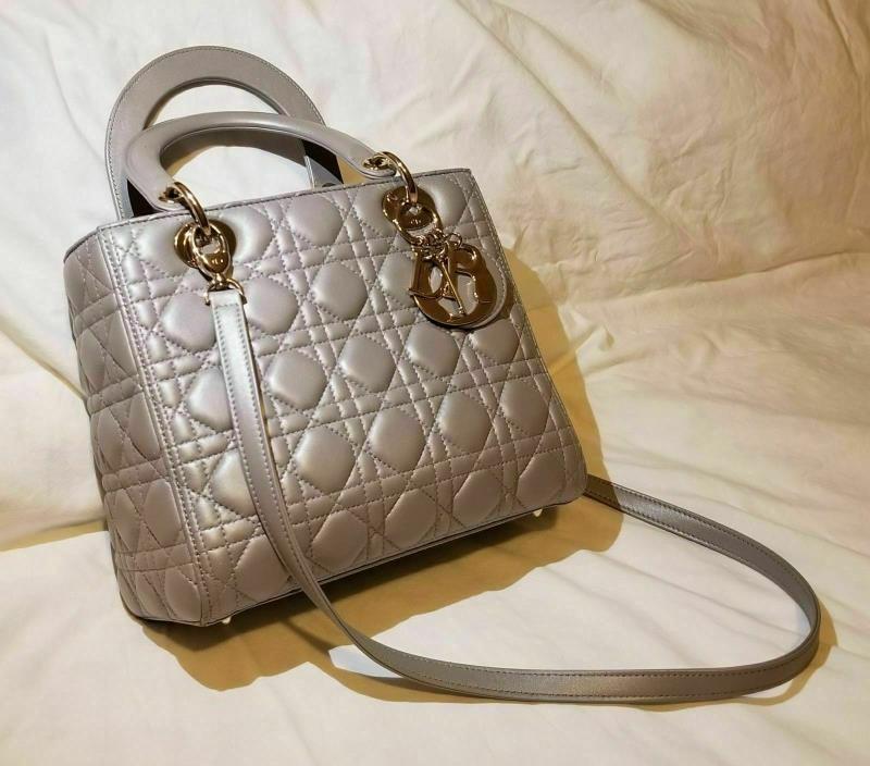 Lady Dior Lambskin Bag