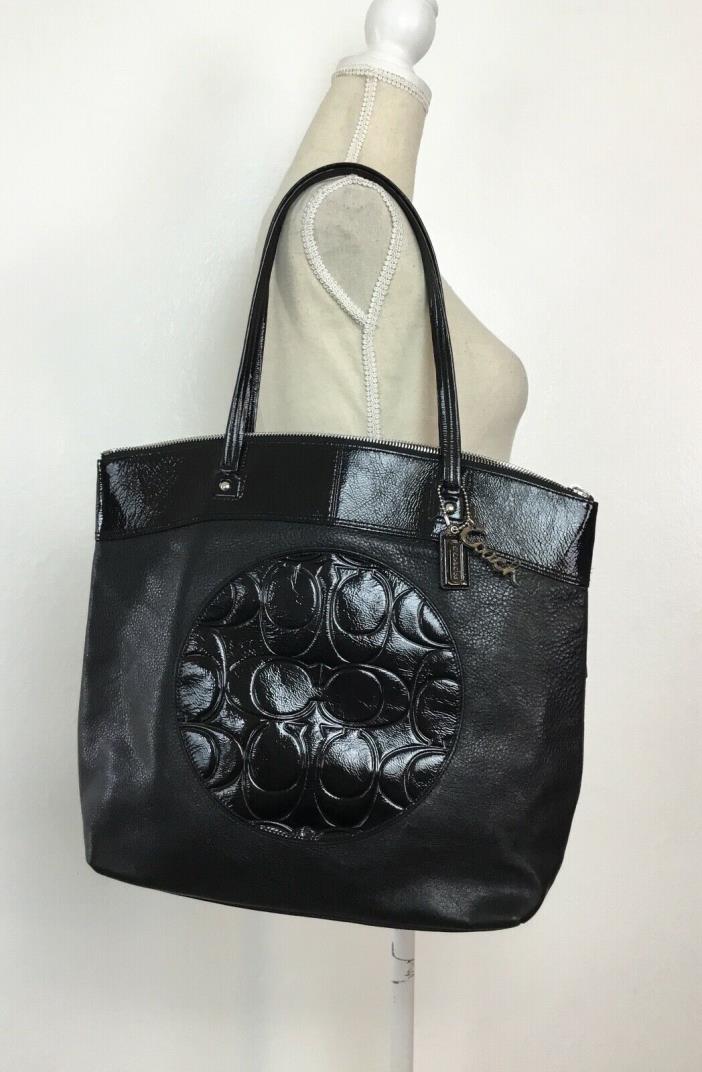 COACH Large Tote Shopper Shoulder Handbag Purse