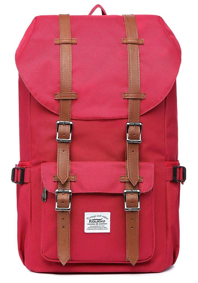 KAUKKO Laptop Outdoor Backpack, Travel Hiking& Camping Rucksack Pack, Casual Lar