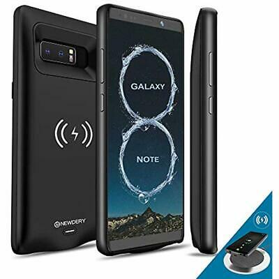 Battery Charger Cases Upgraded Galaxy Note 8 Qi Wireless Charging Compatible, 