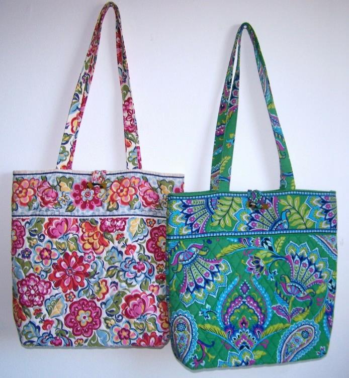 Two Vera Bradley Tote Bags