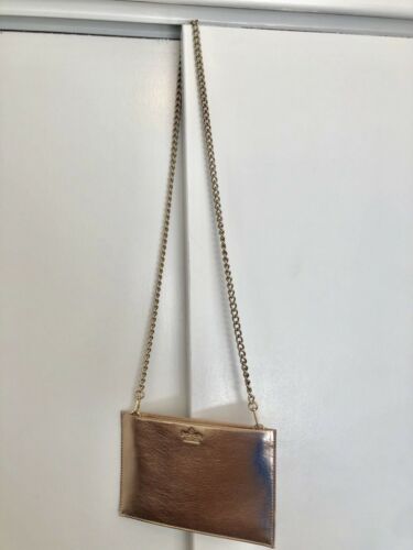 Kate Spade Highland Drive Sima Rose Gold Crossbody New w/o Tag
