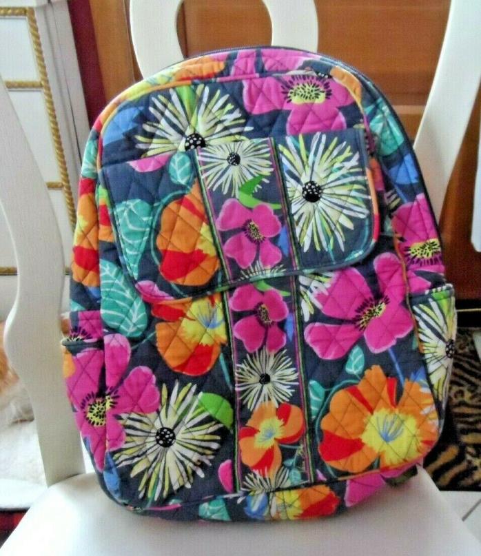 Vera Bradley  backpack in Jazzy Blooms pattern