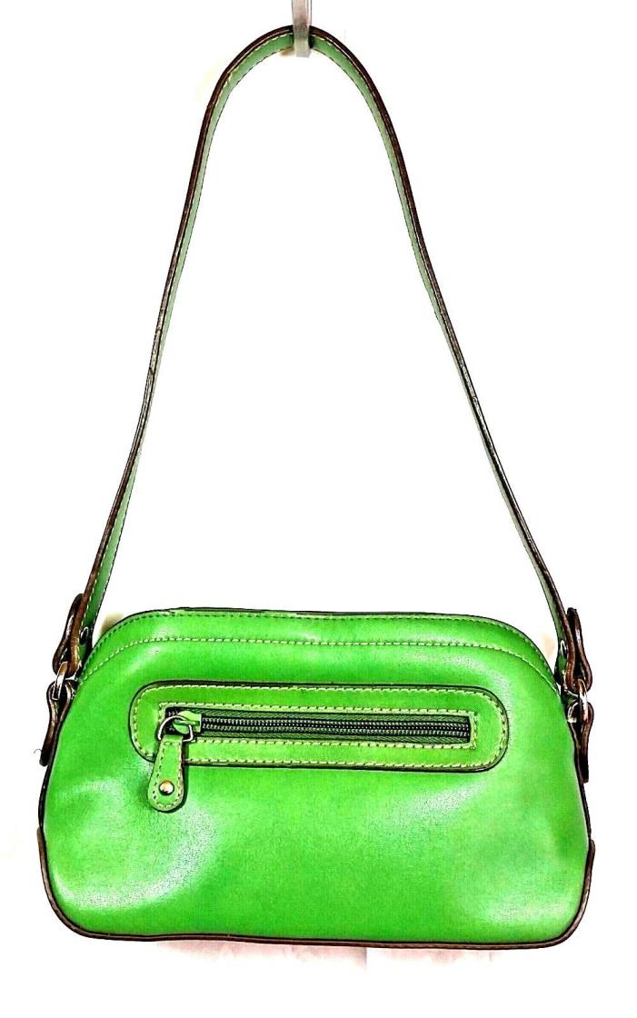 ** Nine West ** Small Green Shoulder Purse  - Gently Used