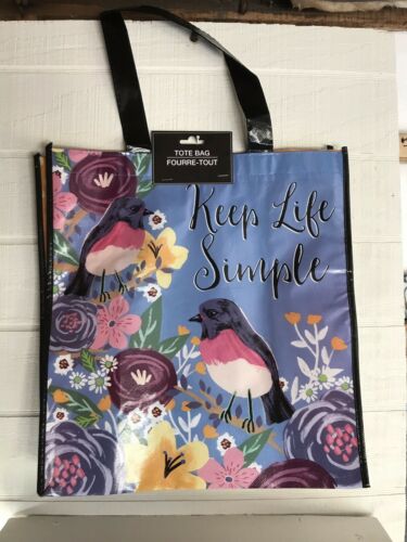 Keep Life Simple Tote Bag, Grocery, Shopping Bag