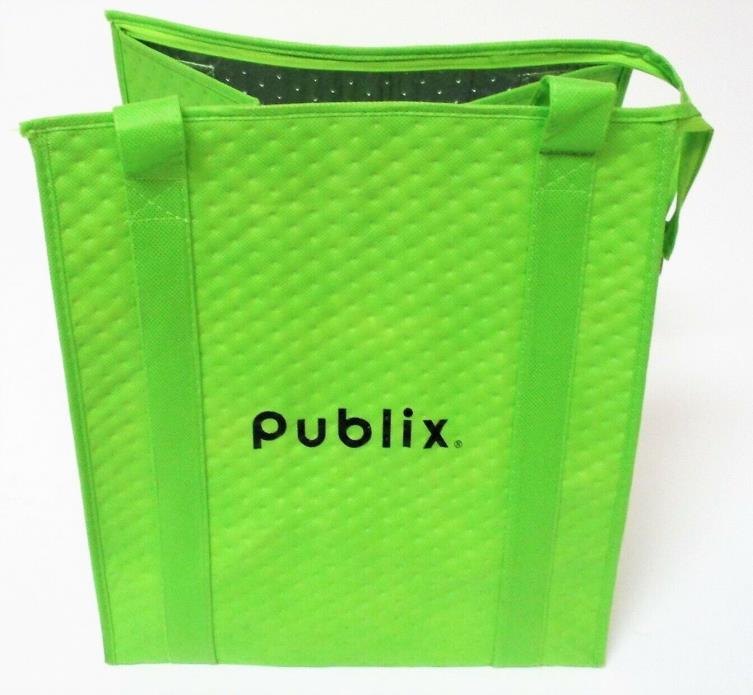 Lot of 50 Publix Insulated Cooler Bag Thermal Grocery Shopping Tote Green