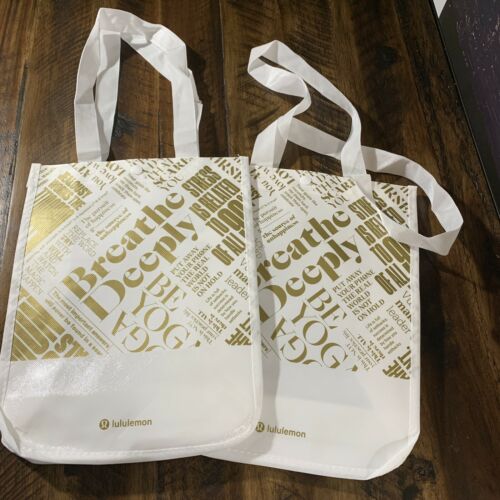 Lululemon Reusable Shopping Bags