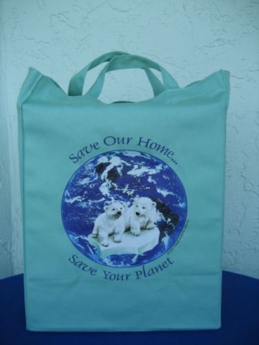 Wholesale Lot 2240 Polar Bear grocery/shopping tote bags