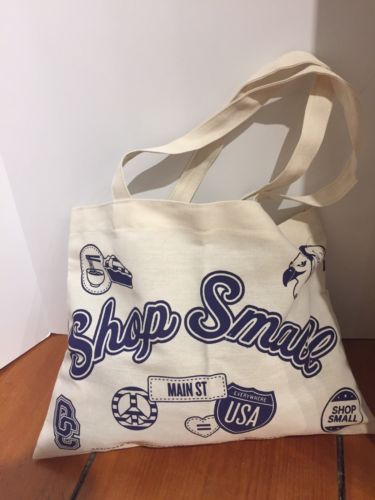 BRAND NEW CANVAS SHOPPING TOTE BAG. OPENING CEREMONY SHOP SMALL