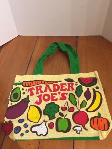 BRAND NEW TRADER JOES SHOPPING BAG TOTE ECO GROCERY