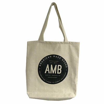 Clothworks American Made Brand Cotton Canvas Tote Bag  15h x 12w x 3d