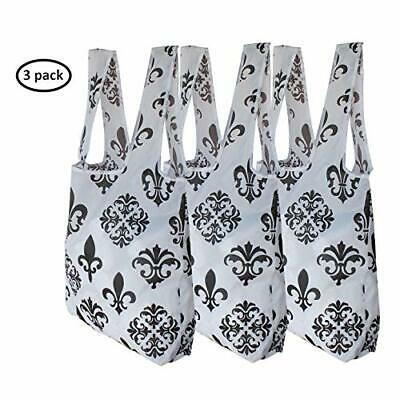Reusable Grocery Bags for Shopping Tote Bag Foldable With Attached Pouch for Sho