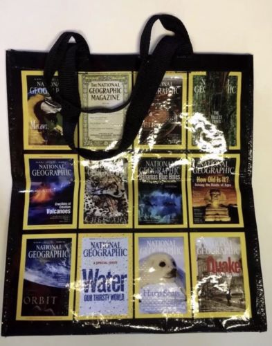 National Geographic Magazine Commemorative Cover Reusable Shopping / Tote Bag