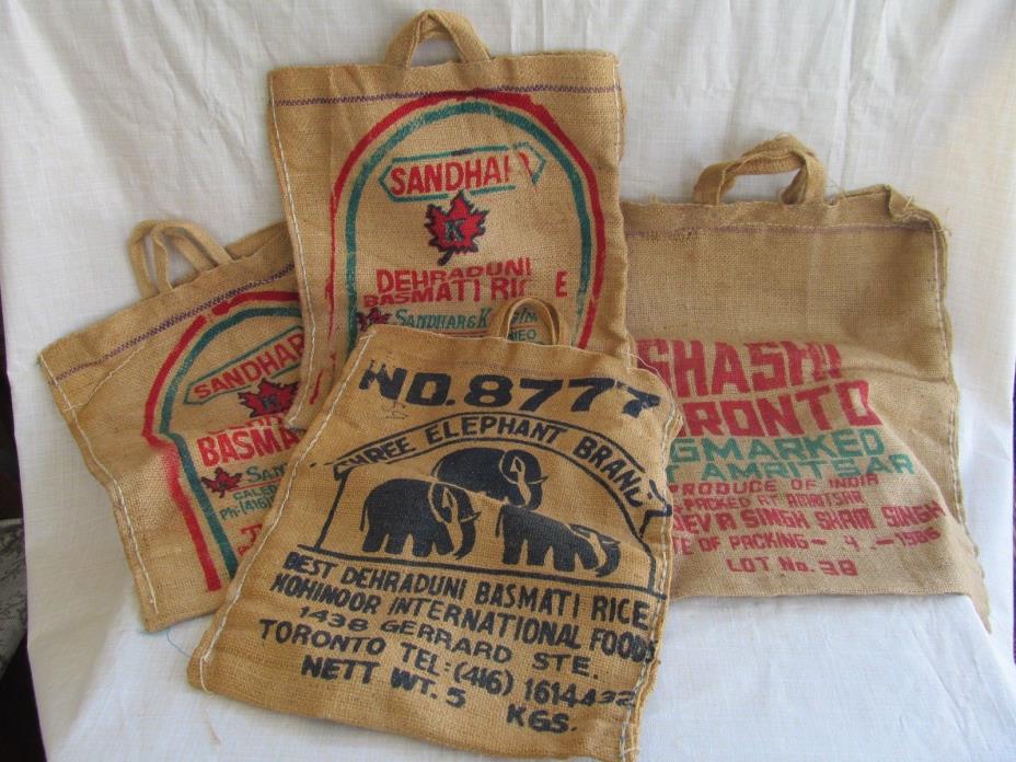 Rice Bag Totes