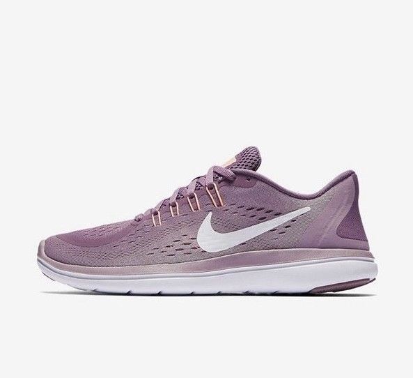 Nike Flex 2017 RN 898476-500 Violet Purple White Women's Running Shoes Size 9.5