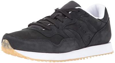 Saucony Womens dxn trainer Low Top Lace Up Fashion Sneakers, Black, Size 12.0