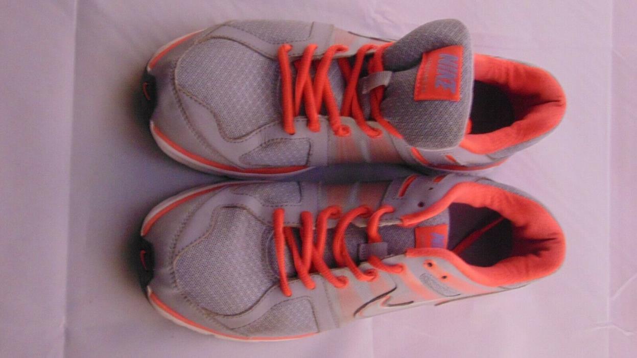 SZ 10 Nike Anodyne DS 537681-002 Flywire Gray/pink Athletic Running Shoes  GUC
