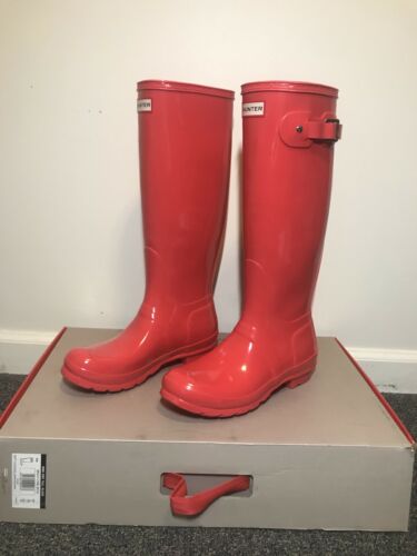 Hunter Womens Rain BOOTS Original Tall 7