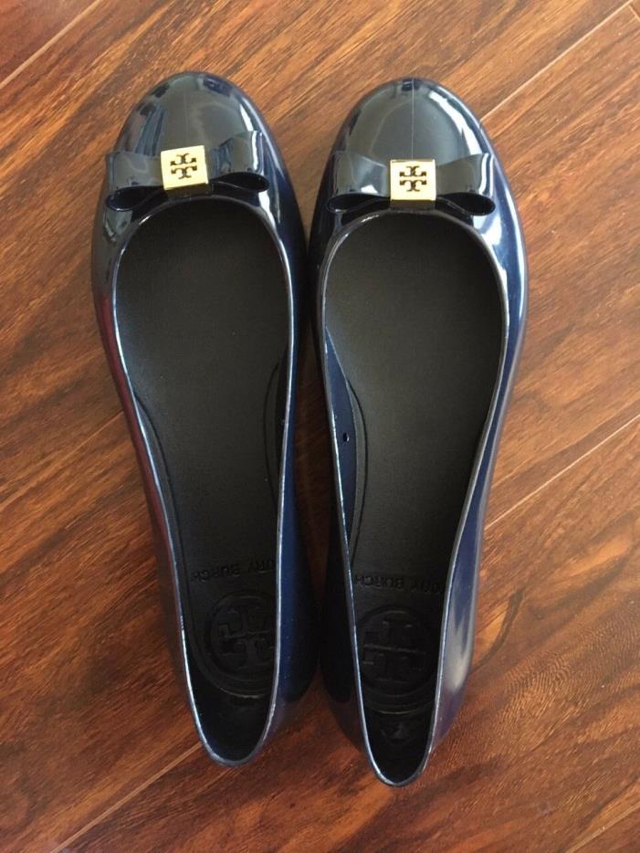 NWB- Tory Burch Jelly Bow Ballet Flat Size 6