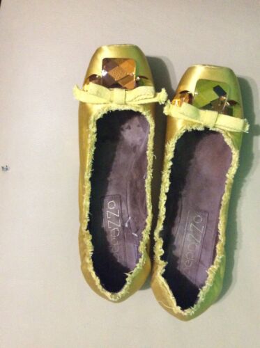 Apepazza BRIGITTA womens mustard Color Flat Shoes Size 8