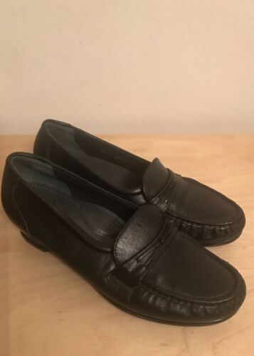 SAS Womens Easier Leather Slip On Tripad Comfort Loafer Shoes Sz 8.5 N