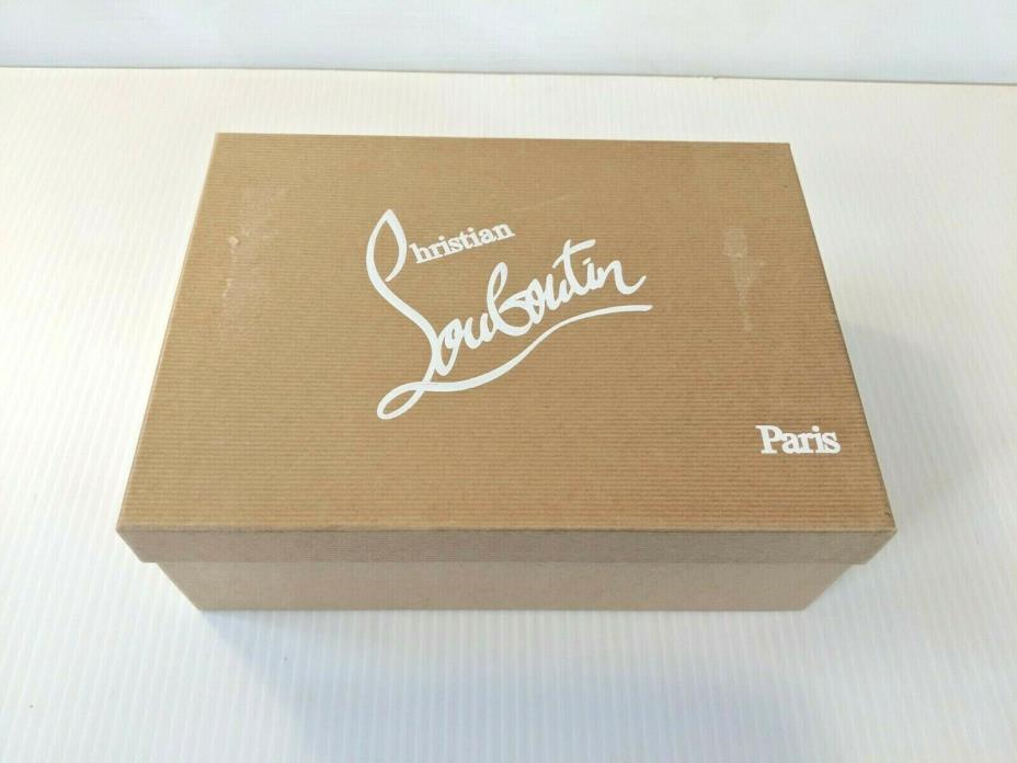 Authentic Christian Louboutin Women's Shoe Box (empty) 11.25 x 8.25 x 3.75 in.