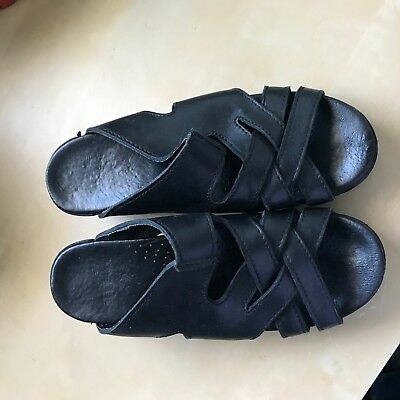 black DANSKO slip-on sandals, sz 39, US ~8.5
