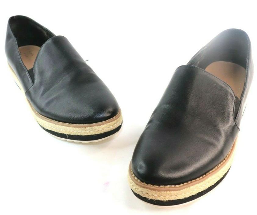 A New Day Womens Devina Hybid Black Casual Slip On Shoe Sz 10