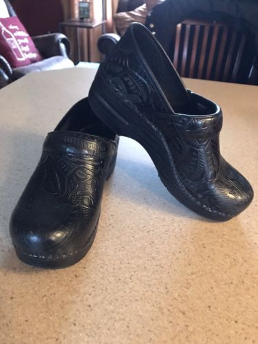 Dansko Professional Black Tooled 38