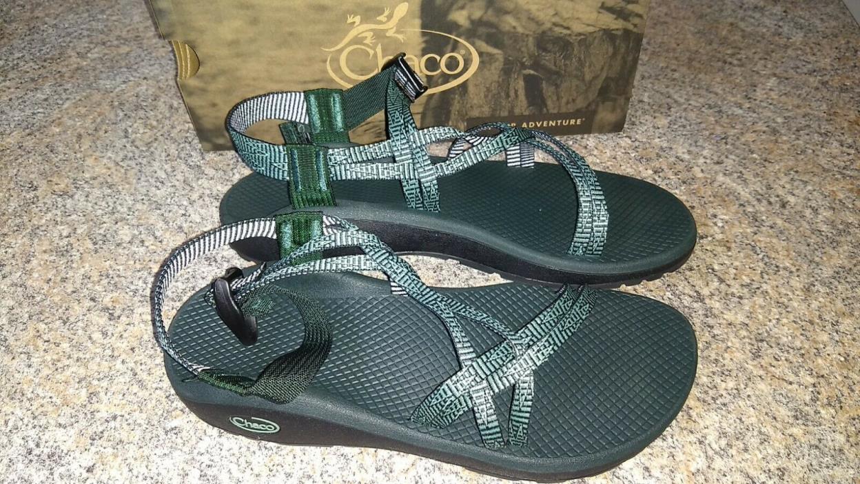 Chaco Women's Zcloud X2 Sport Sandal Blazer Green NEW in box size 10